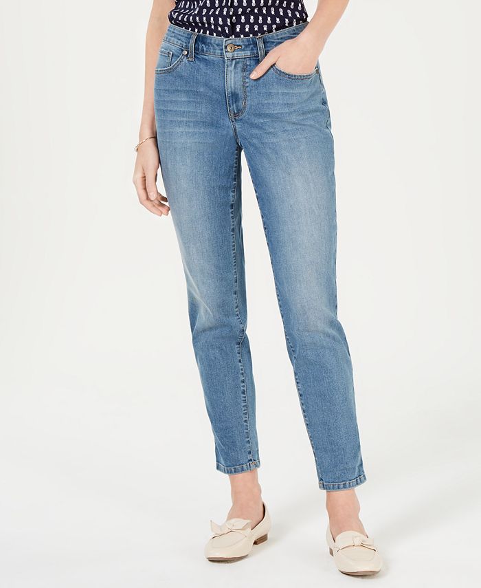 Maison Jules Boyfriend Jeans, Created for Macy's & Reviews - Jeans ...