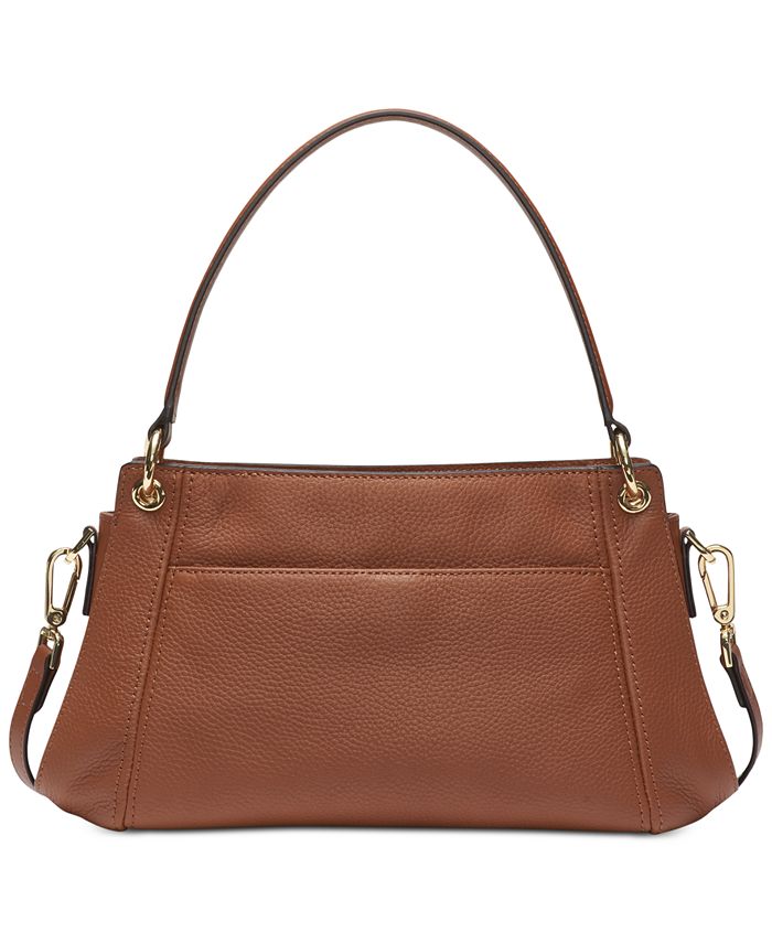 Calvin klein melanie pebble satchel sales