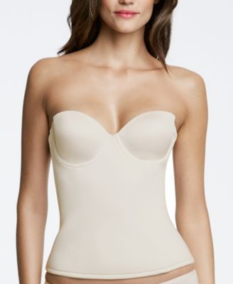 Paige Seamless Padded Strapless Longline Bra 8500