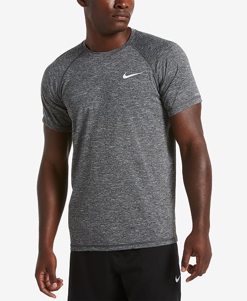 alfani Nike Men's Big & Tall Hydroguard Moisture-Wicking Heather Rash Guard Men's Fashion & Accessories