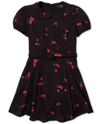 ralph lauren cherry print dress