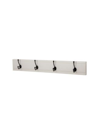 Savannah Coat Hook with Bench Set, Ivory