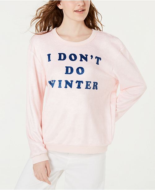 Love Tribe Juniors I Don T Do Winter Sweatshirt Reviews
