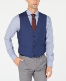 Men's X-Fit Stretch Solid Suit Vest 