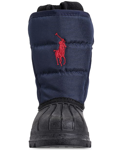 Polo Ralph Lauren Toddler Boys' Hamilten II EZ Boots from Finish Line