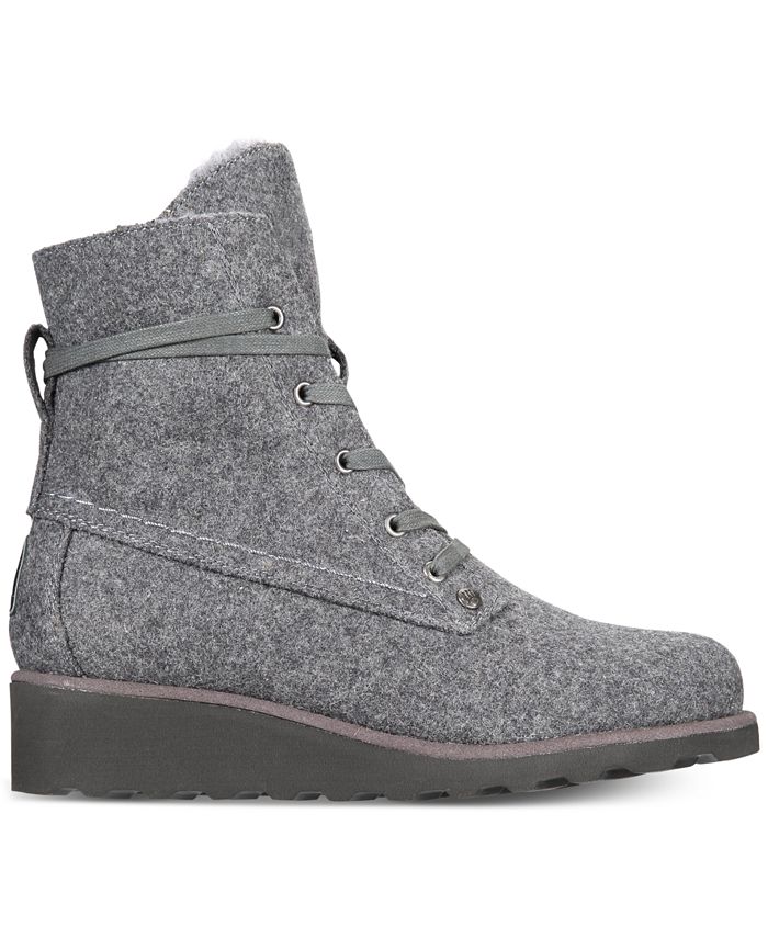 bearpaw krista boots gray