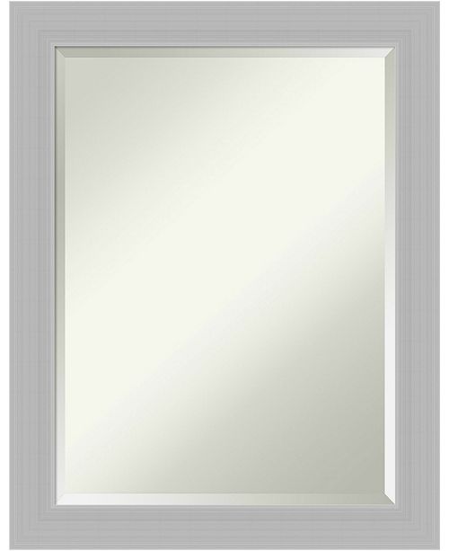 Amanti Art Brushed Sterling 22x28 Bathroom Mirror Reviews All
