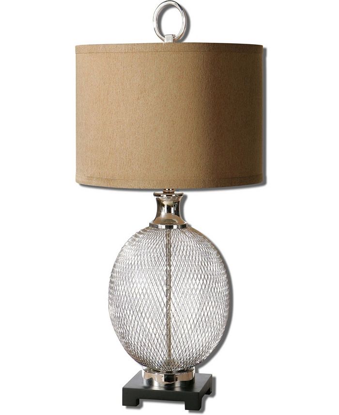 Uttermost Catalan Metal Accent Lamp - Macy's - Metallic Accent Lamp