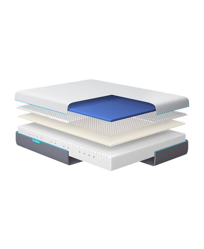 Simba 10" Cushion Firm Hybrid Mattress Queen Macy's