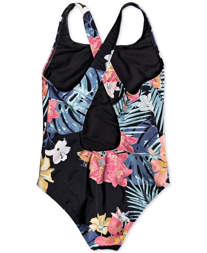 Roxy Big Girls Printed Swimsuit - Macy's