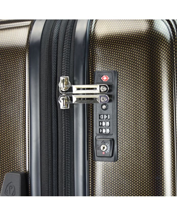 Elite Luggage Traveler's Choice Pasadena 3PC Expandable Hardside