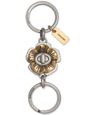 coach turnlock valet keychain