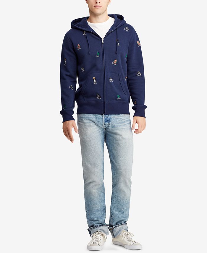 Mens big and tall polo hoodies clearance