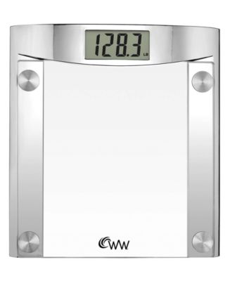Best Buy: Weight Watchers by Conair Digital Bathroom Scale Silver WW44