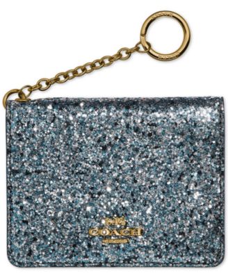 COACH - Glitter Key Ring Card Case