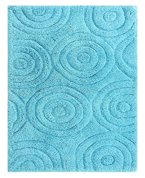 Perthshire Platinum Collection Circles 20x30 Cotton Bath Rug Reviews Bath Rugs Bath Mats Bed Bath Macy S