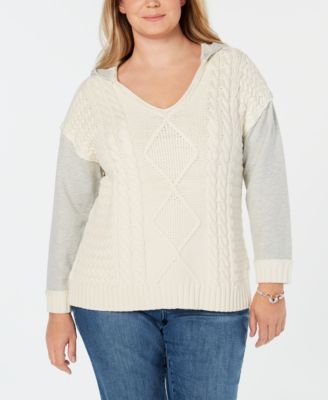 macys plus size sweaters