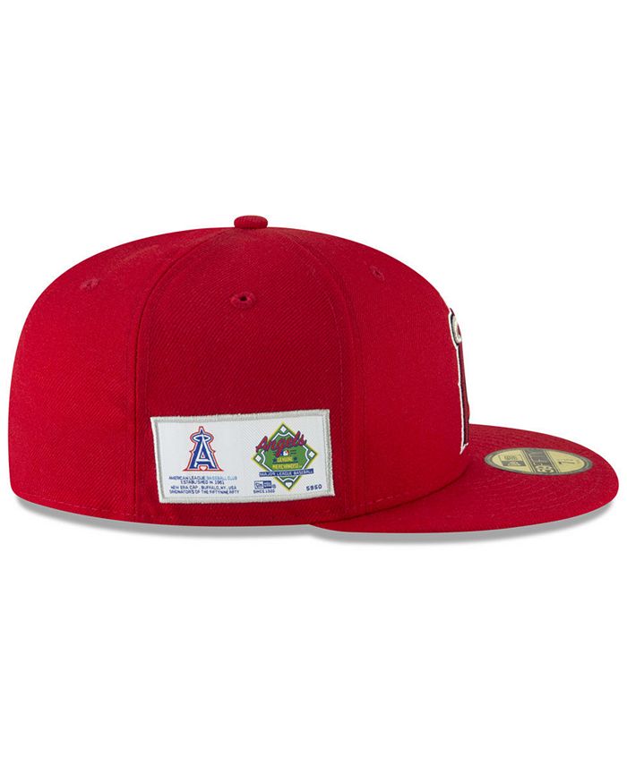 New Era Los Angeles Angels Jersey Custom 59FIFTY Fitted Cap - Macy's