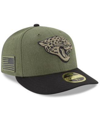 New Era Jacksonville Jaguars Salute To Service Low Profile 59FIFTY ...