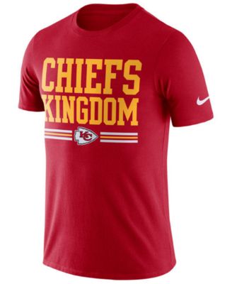 Nike Men's Kansas City Chiefs Dri-Fit Cotton Local T-Shirt