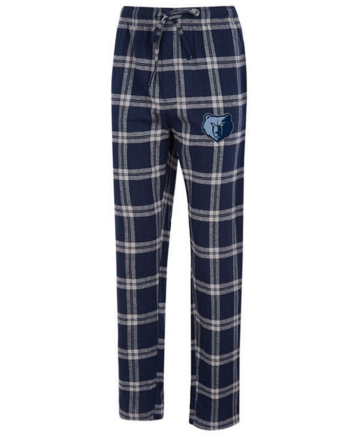 Concepts Sport Men's Memphis Grizzlies Homestretch Flannel Sleep Pants