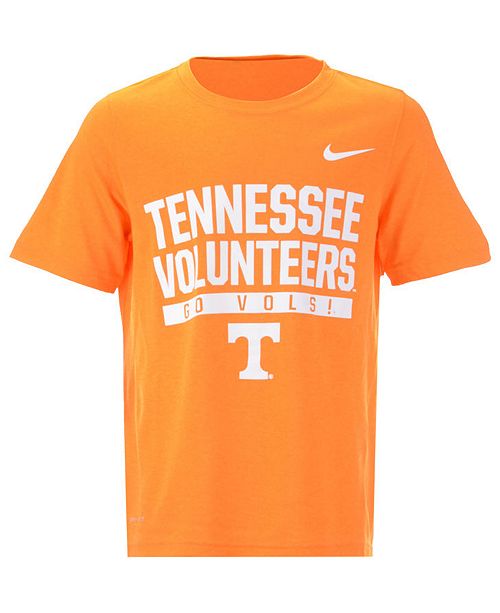 Nike Tennessee Volunteers Legend T Shirt Big Boys 8 20
