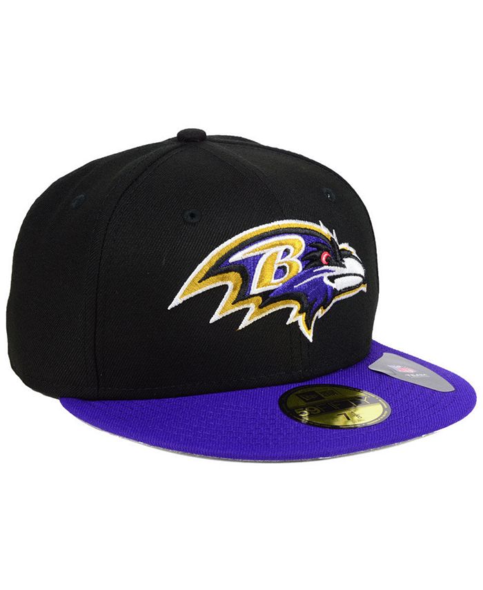New Era Baltimore Ravens Team Basic 59FIFTY Fitted Cap - Macy's