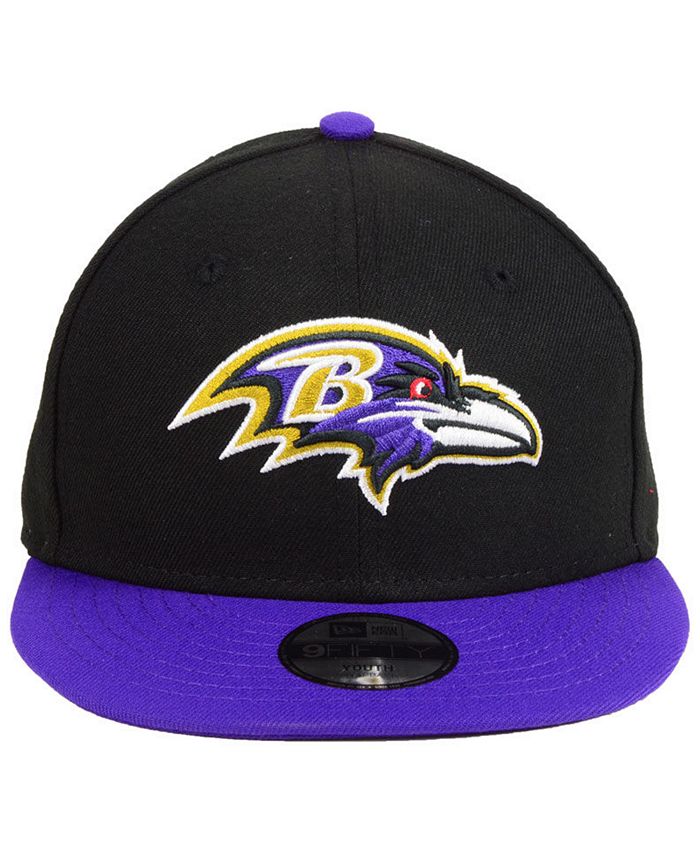 New Era Boys' Baltimore Ravens Two Tone 9FIFTY Snapback Cap - Macy's