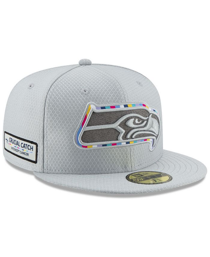 New Era Seattle Seahawks Crucial Catch 59FIFTY FITTED Cap - Macy's