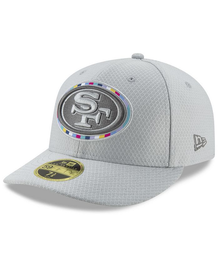 Casquette New Era 59FIFTY San Francisco 49ers Crucial Catch - Noire, Taille 7 1/2 - Neuve