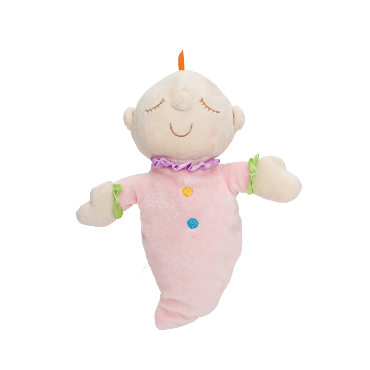 Shop Manhattan Toy Company Manhattan Toy Snuggle Pods Sweet Pea Baby Doll In Multi