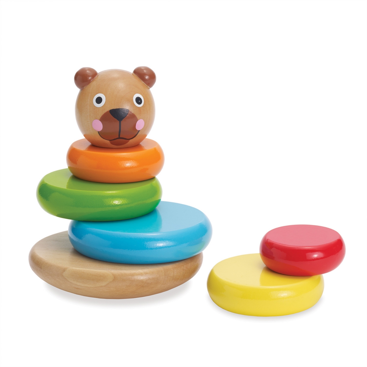 Shop Manhattan Toy Company Manhattan Toy Brilliant Bear Magnetic Stack Up In Multi