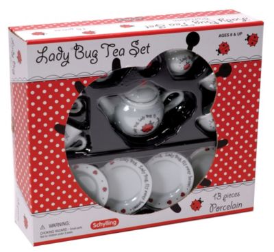ladybug tea set
