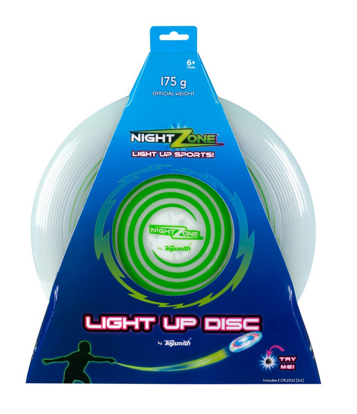 Areyougame Kids' Toysmith Nightzone Light Up Disc In Multi