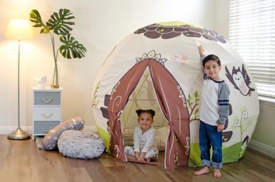 kids canvas tent