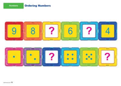 Redbox Magformers Math Activity Book