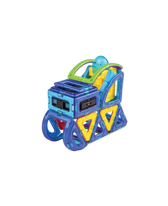 Geometrie Spielzeug Für Schule Magformers 40-Piece Magnetic Construction Tiles Set With Storage Box. STEM Toy And Educational Resource For Teaching Maths In Schools And Pre-schools Aufbewahrungsbox Bausteine