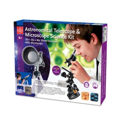Edu Toys Astronomical Telescope And Microscope Science Set