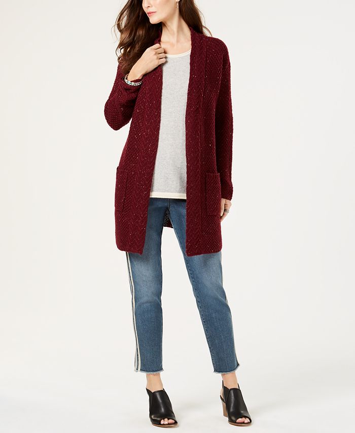 Style & Co Petite Open-Front Cardigan, Created for Macy's - Macy's