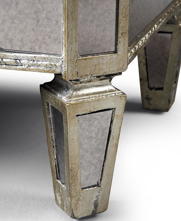 Furniture Marais Mirrored Small Chest & Reviews - Furniture - Macy's