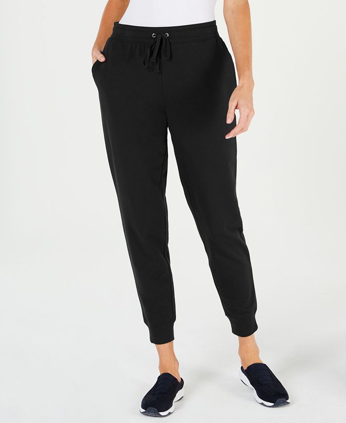 Karen Scott Petite Pull-On Jogger Pants, Created for Macy's - Macy's