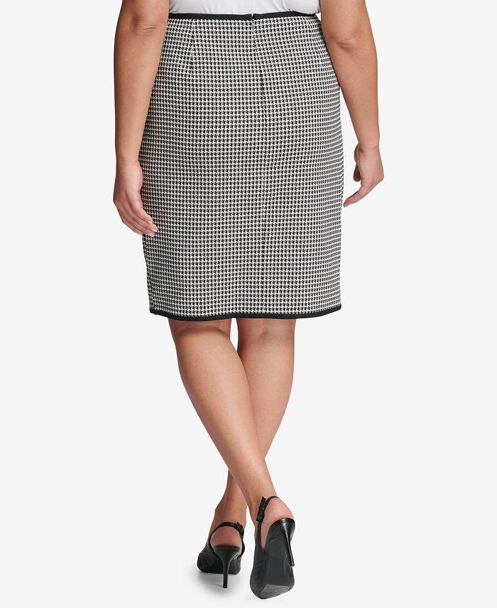 calvin klein houndstooth pants