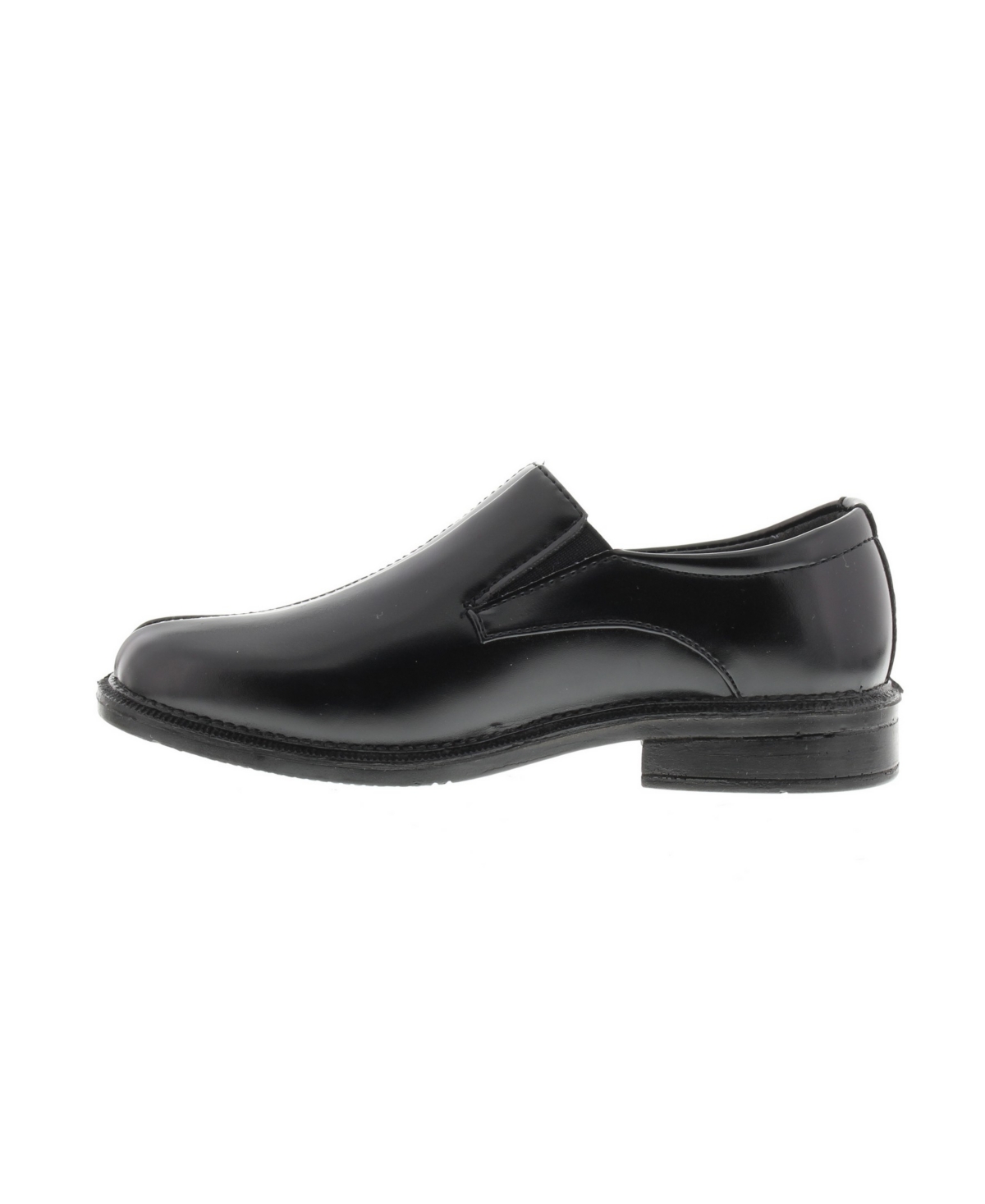 Deer Stags Little And Big Boys Wide Wings Dress Comfort Slip-on In Black