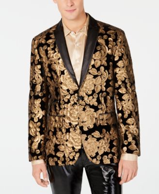 macy's inc mens sequin jacket