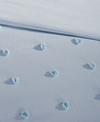 Brooklyn Jacquard Cotton 7-Pc. Duvet Cover Set, Full/Queen