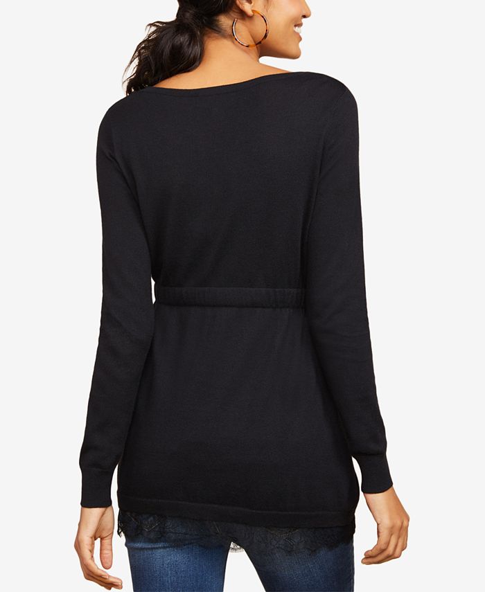 Motherhood Maternity Babydoll Sweater Macy's