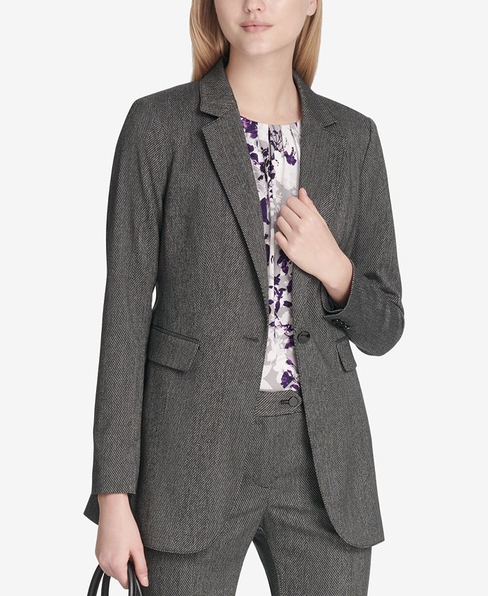 Calvin klein herringbone jacket Clearance