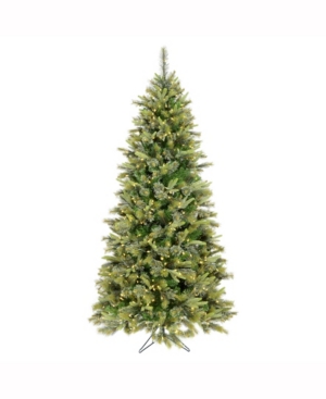 Vickerman 65 ft Cashmere Slim Artificial Christmas Tree With 450 Warm White Led Lights
