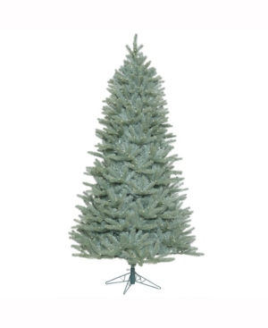 Vickerman 75 ft Colorado Blue Spruce Slim Artificial Christmas Tree With 800 Warm White Led Lights