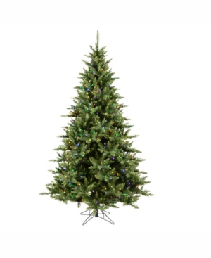 Vickerman 55 ft Camdon Fir Artificial Christmas Tree With 450 Multi-Colored Led Lights